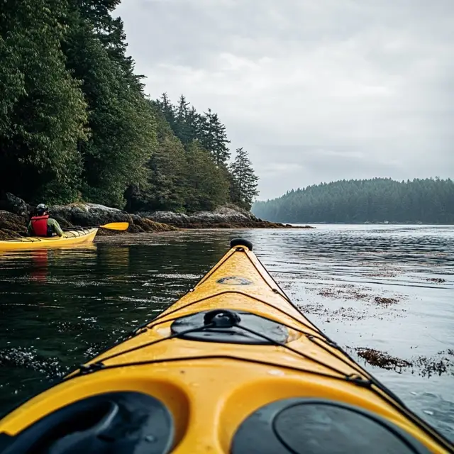 pender islands kayaking